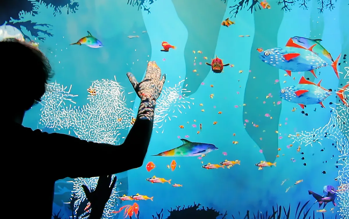 Aquarium interactif