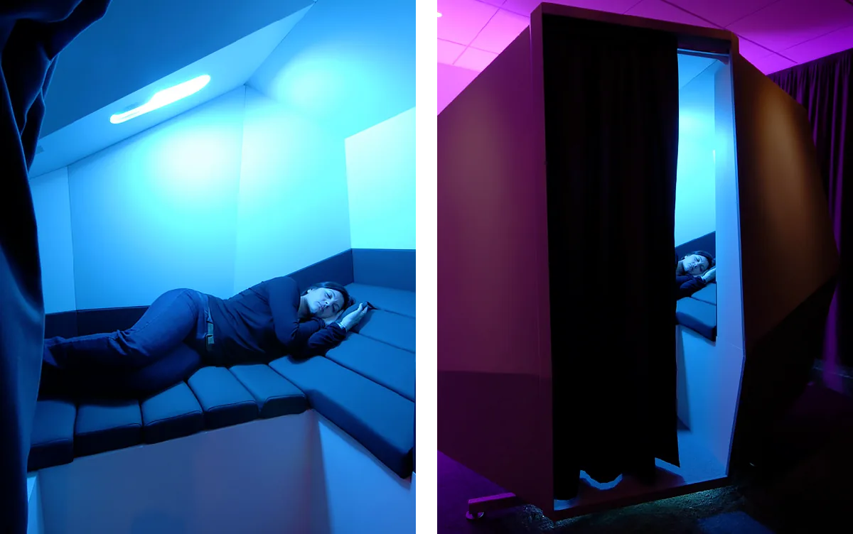(calm) SPACE, cellule de sieste, photo 2