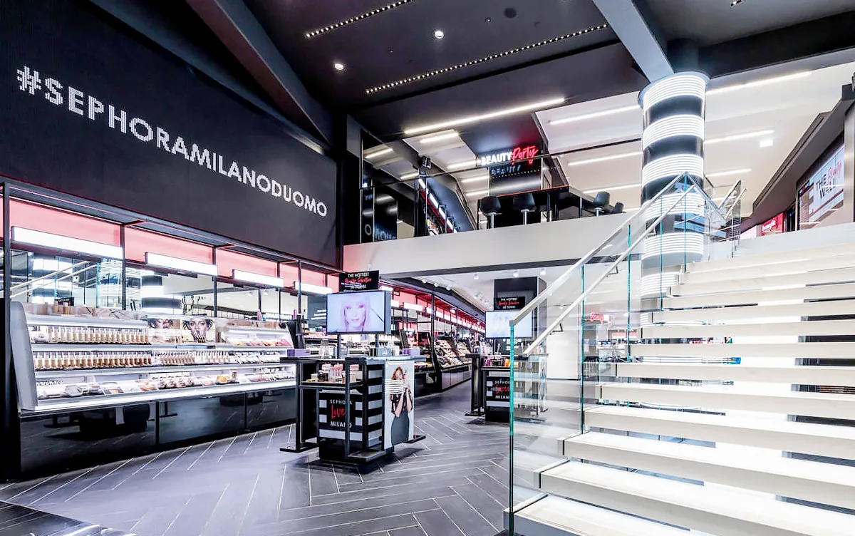Mur de flipdots Sephora, photo 1