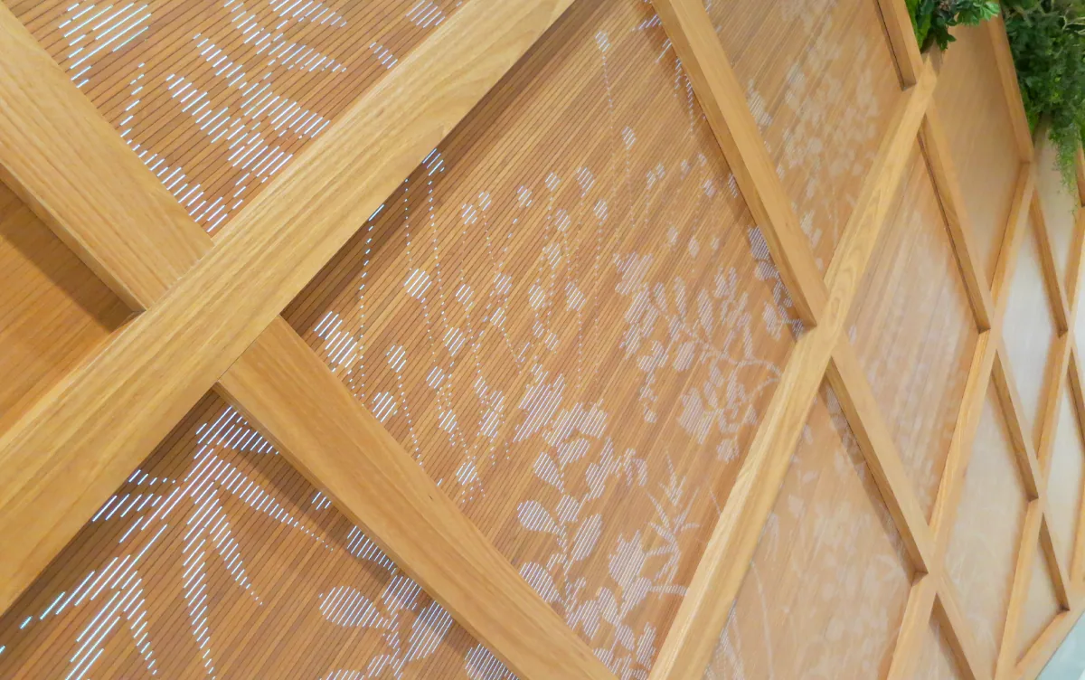 Panneaux de bois lumineux, photo 4