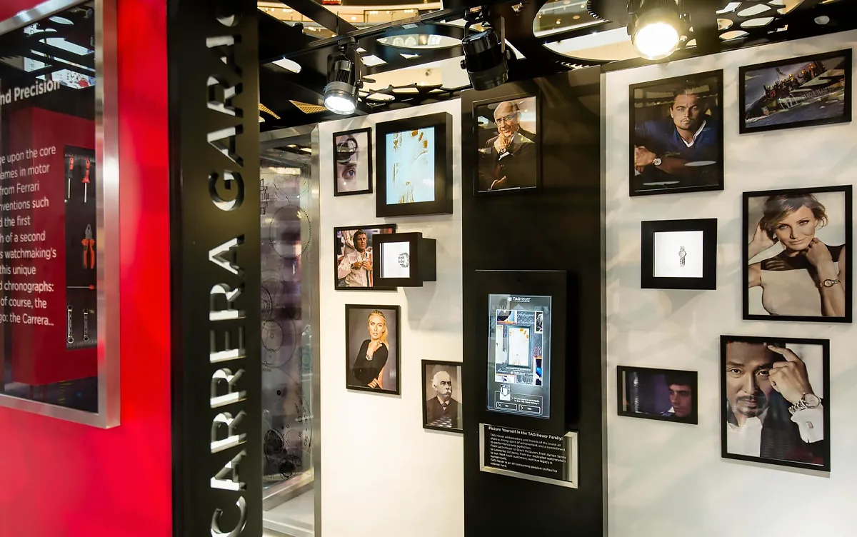 Dispositifs interactifs TAG Heuer, photo 3
