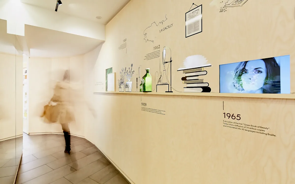 Mur magique Yves Rocher, photo 1